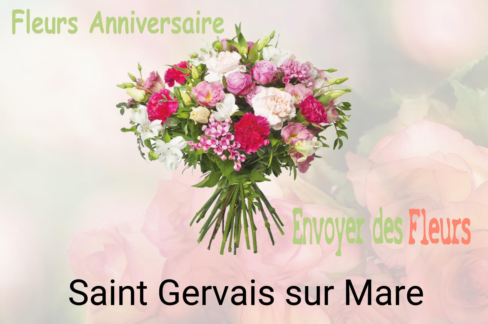 Bouquet de fleurs d’anniversaire livré à Saint-Gervais-sur-Mare
