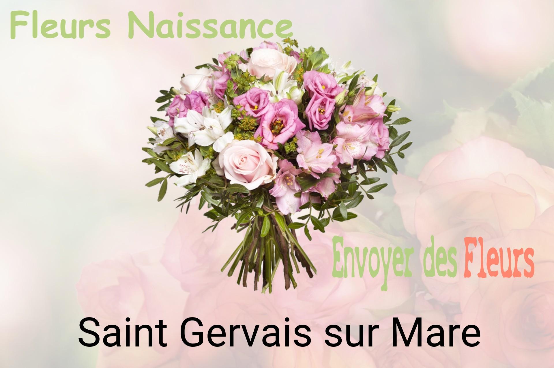 Bouquet de fleurs de naissance livré à Saint-Gervais-sur-Mare